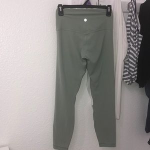 Lululemon Green (in Sea Moss) Leggings